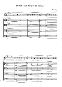 Sketch - to be varied